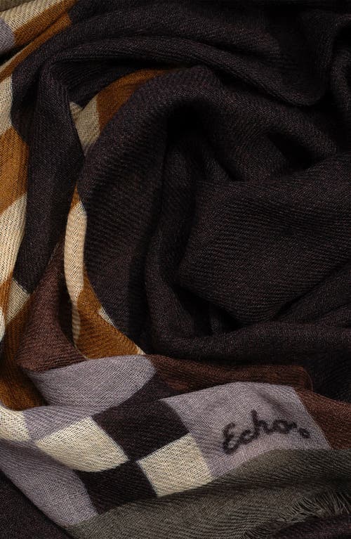 Echo Soho Geo Wrap In Brown