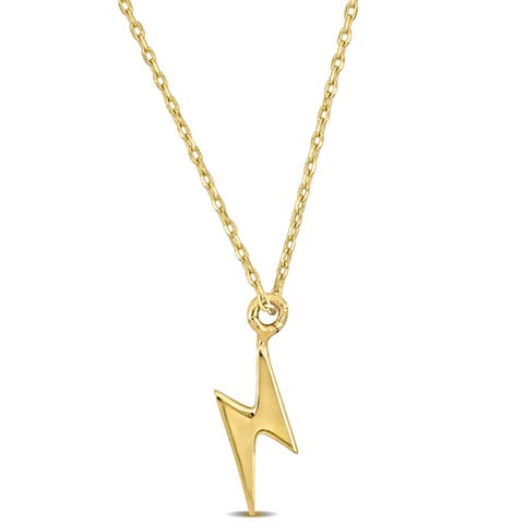 14k Yellow Gold Pendant Necklace
