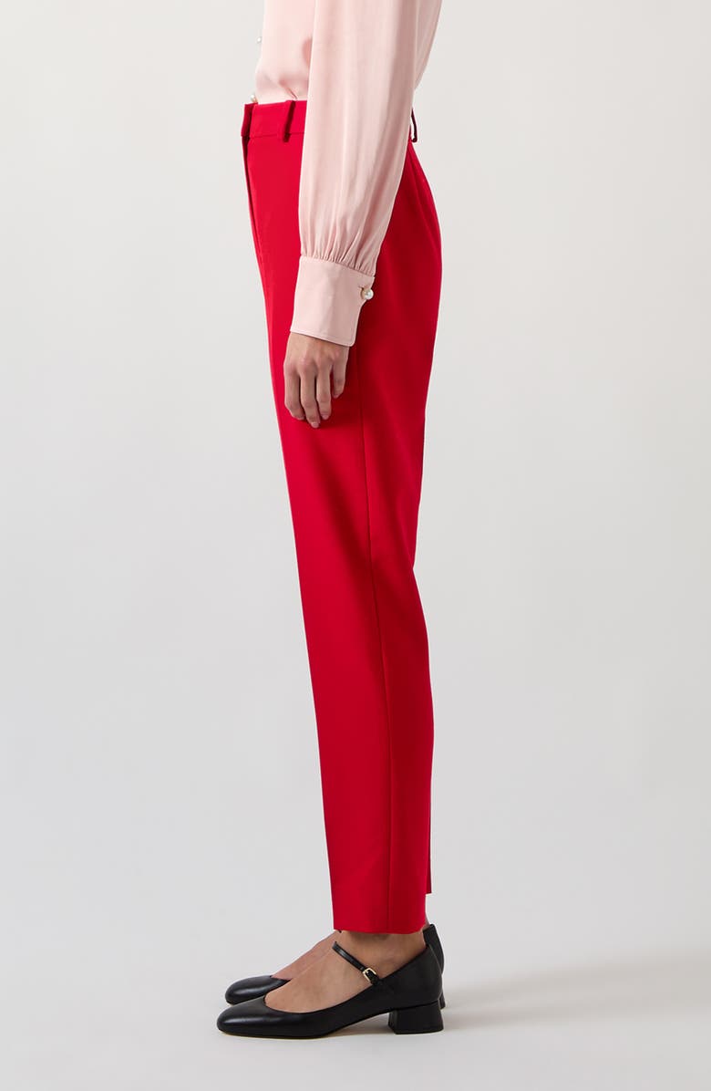LK Bennett Mya Slim Fit Ankle Trousers, Alternate, color, 