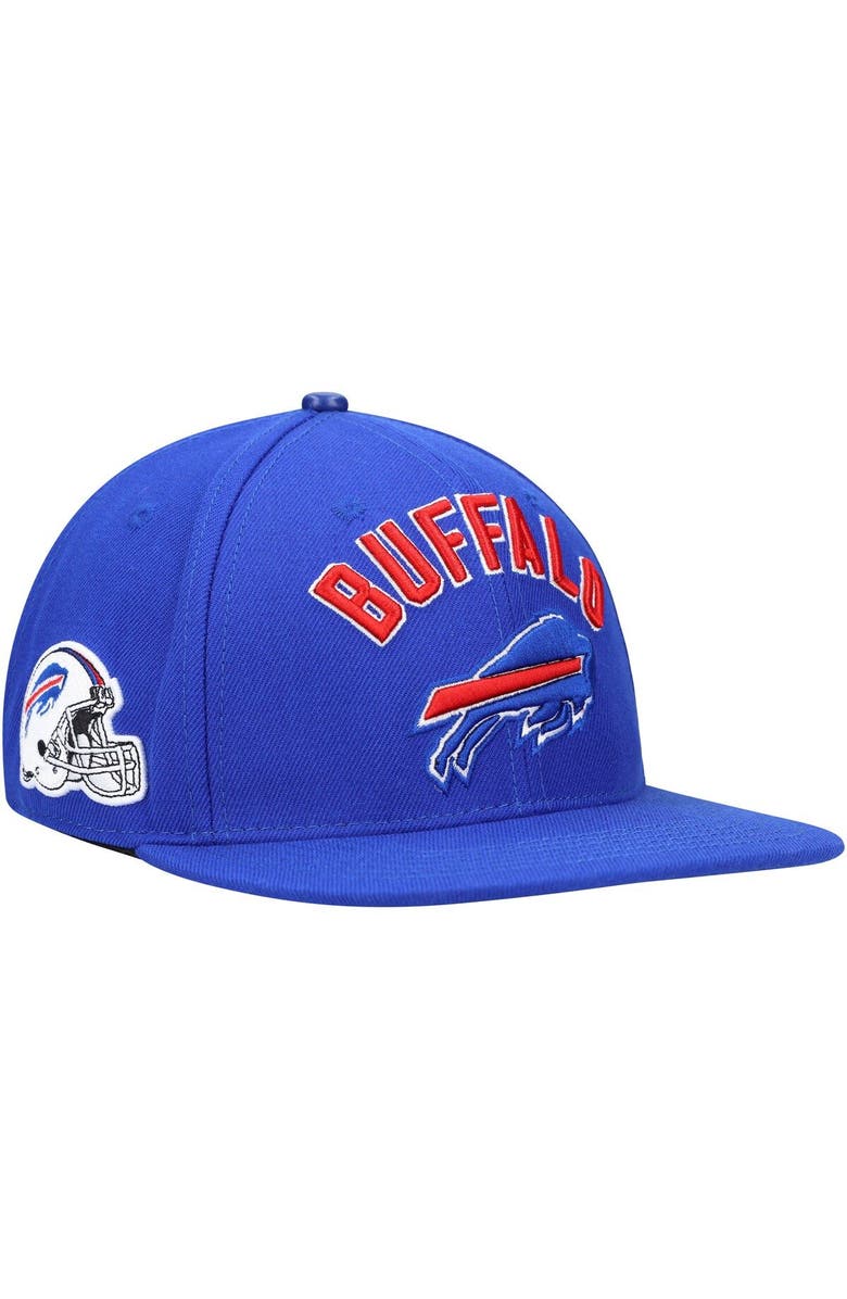 PRO STANDARD Men's Pro Standard Royal Buffalo Bills Stacked Snapback Hat, Main, color, Royal