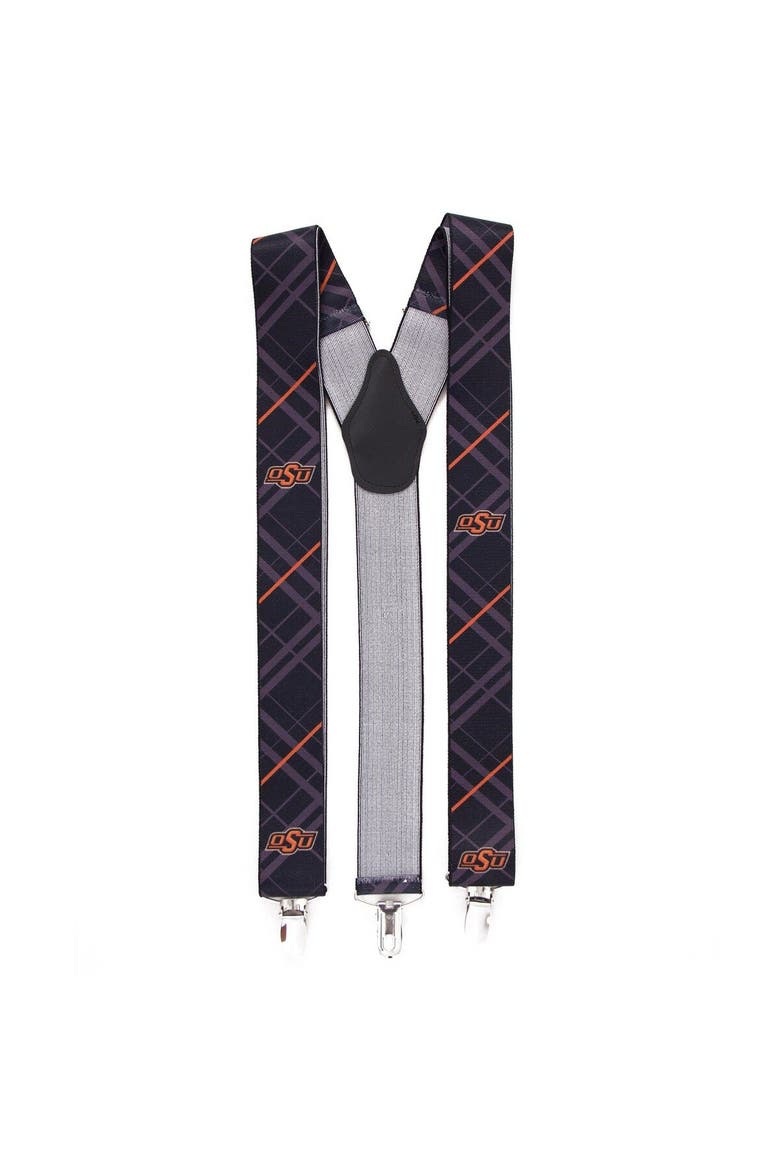 Men's Black Oklahoma State Cowboys Suspenders, Main, color, Black