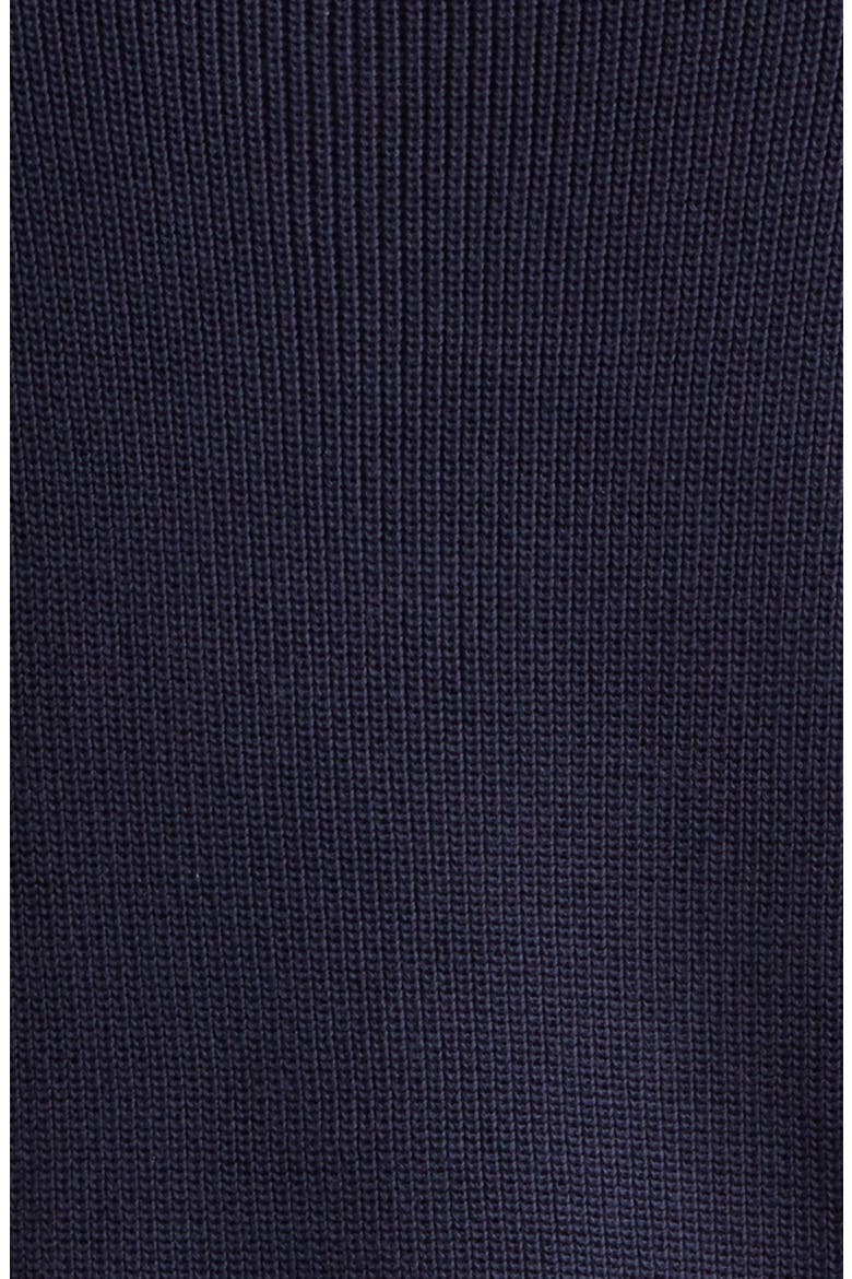 Skipper Long Sleeve Cotton Polo, Alternate, color, NAVY