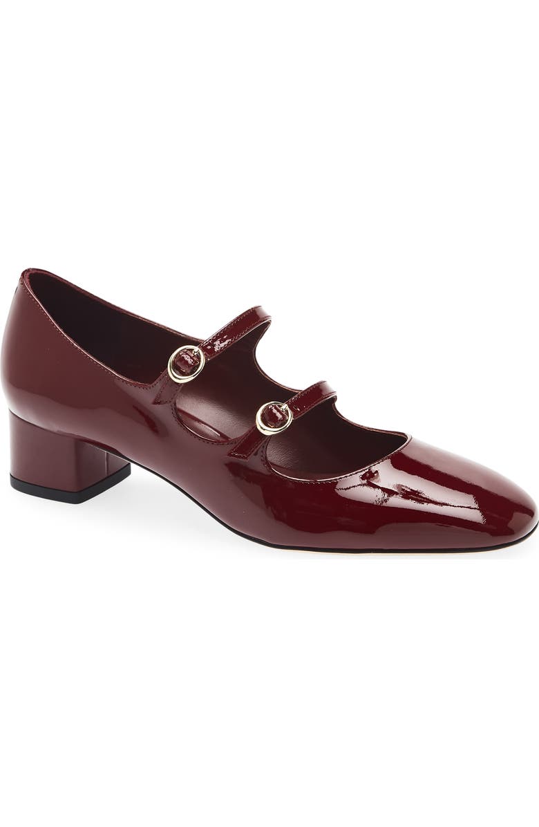 Stuart Weitzman Benni Mj 35 Pump, Main, color, Rosewood