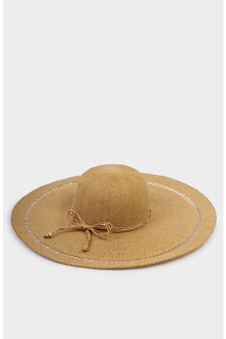 Wide Brim Floppy Hat, Alternate, color, Natural