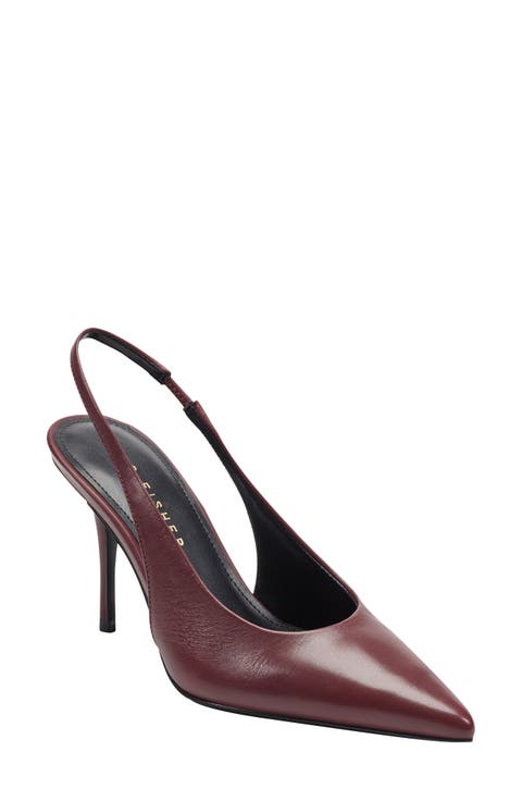 Leynne Slingback Pointed Toe Pump (Women)