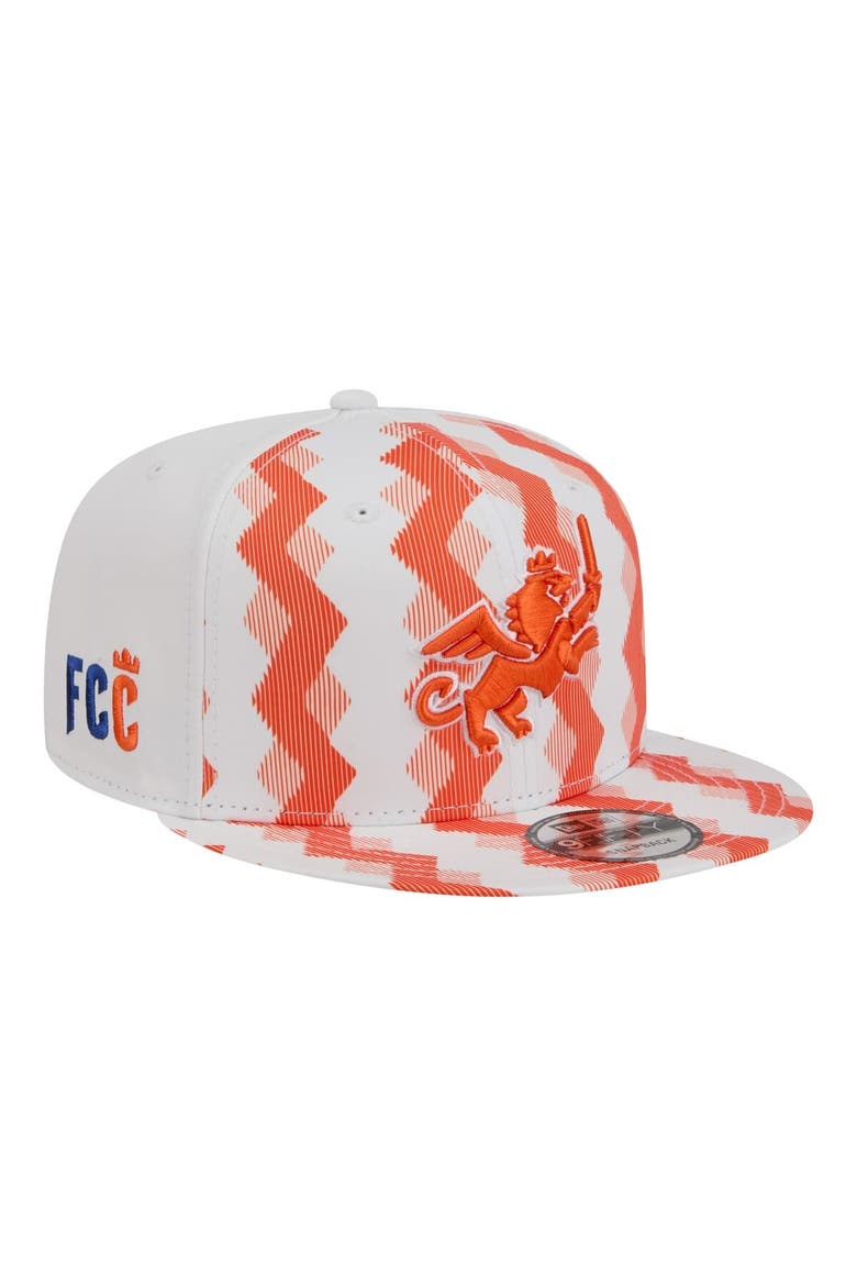 Men's New Era White FC Cincinnati 2026 Jersey Hook 9FIFTY Snapback Hat, Main, color, White