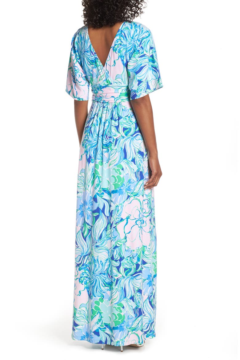 Parigi Maxi Dress, Alternate, color, MULTI PARTY THYME