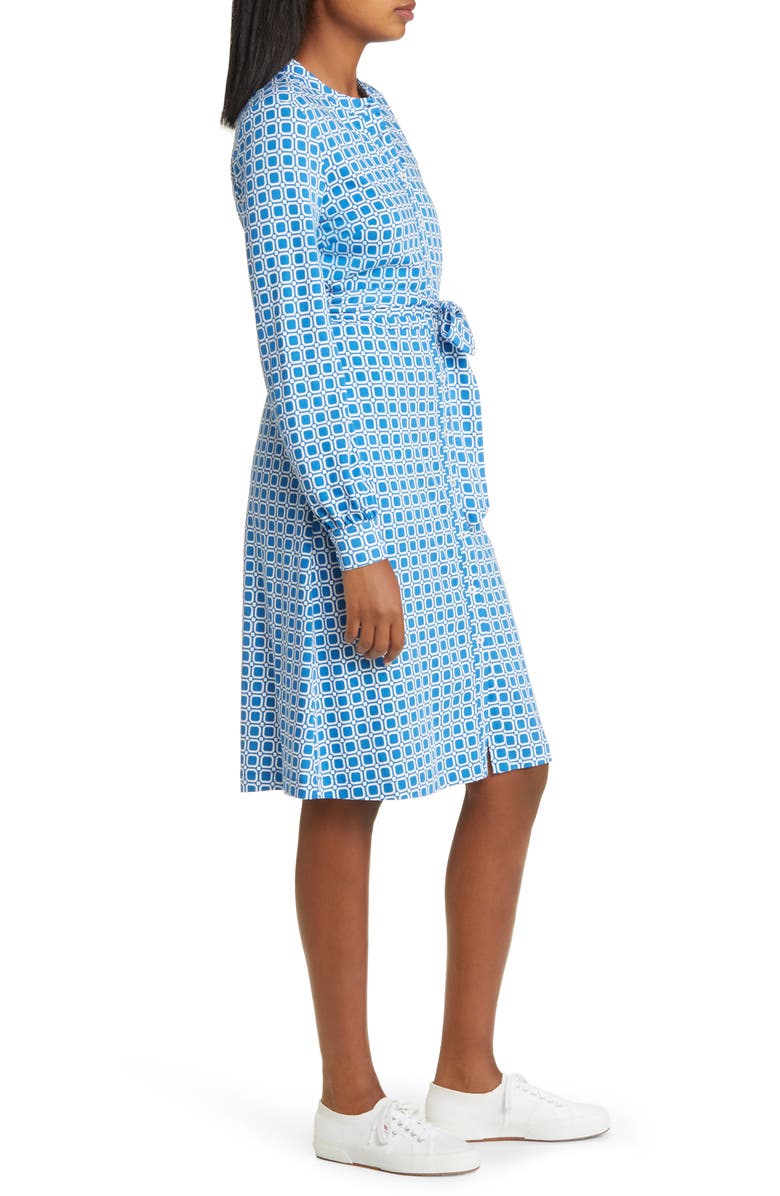 Boden Julia Long Sleeve Belted Shirtdress, Alternate, color, 