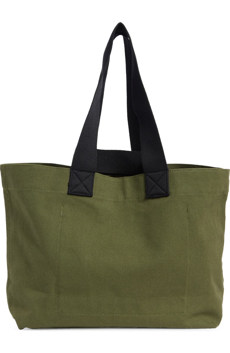 AllSaints Acari Tote Bag, Alternate, color, Tarmac Green