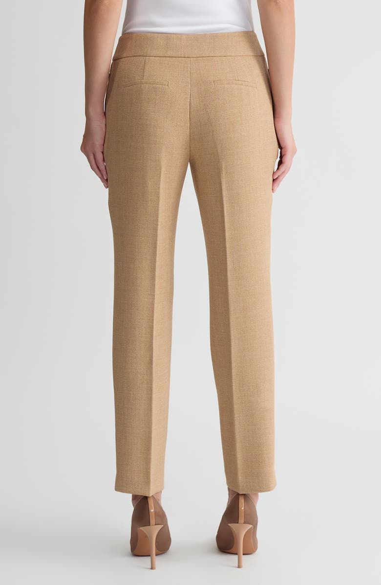 KASPER Ava Straight Leg Pants, Alternate, color, Toasted Wheat
