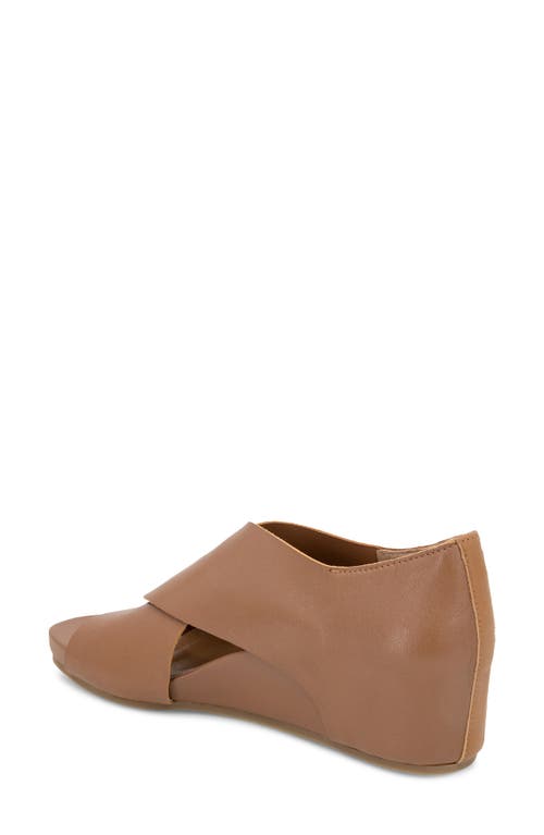Gentle Souls Gainey Hidden Wedge Sandal In Brown