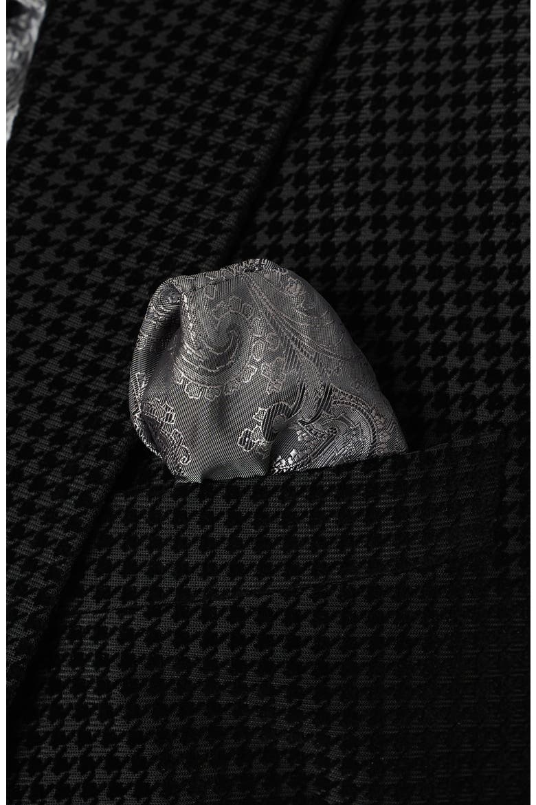 Somerton Houndstooth Woven Sport Coat, Alternate, color, BLACK