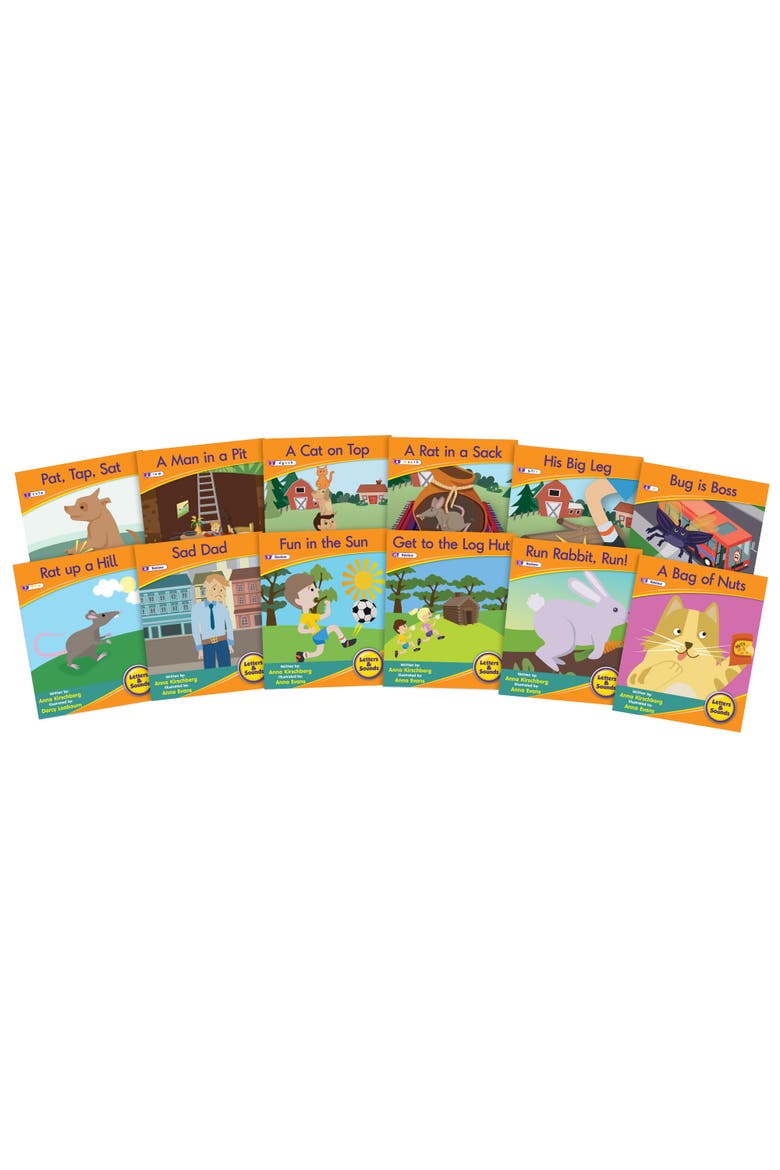 Letter Sound Readers Fiction Toy Phase 2, Alternate, color, Multicolored