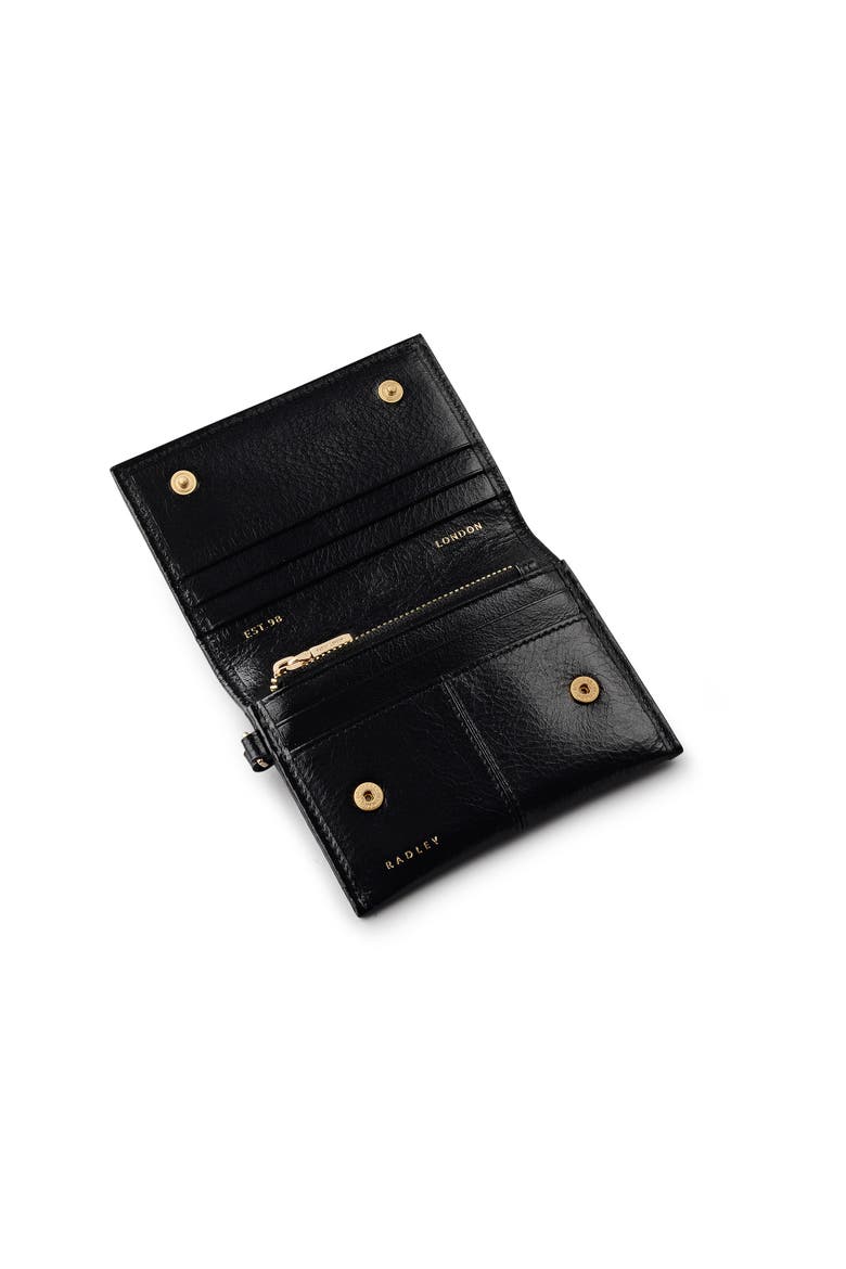 Chilton Grove Medium Flapover Wallet, Alternate, color, Black