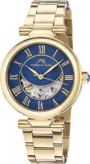 PORSAMO BLEU Colette Automatic Mother of Pearl Bracelet Watch, 36mm