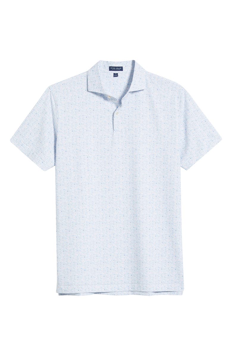 Peter Millar Villa Keys Performance Jersey Polo, Alternate, color, White