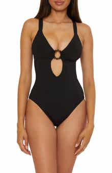Becca Marble Canyon Ring One-Piece Swimsuit