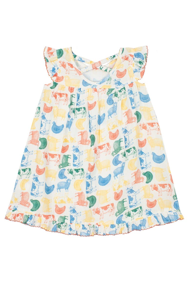 Barnyard Babe Dress, Alternate, color, Brown