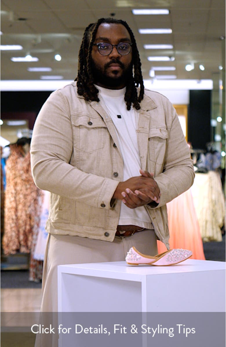 Embellished Jutti Flat, sales video thumbnail