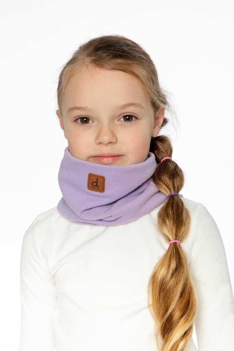 Girl Polar Fleece Stretch Tube Neckwarmer, Alternate, color, Violet