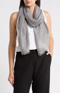 NORDSTROM RACK Wide Pleated Scarf
