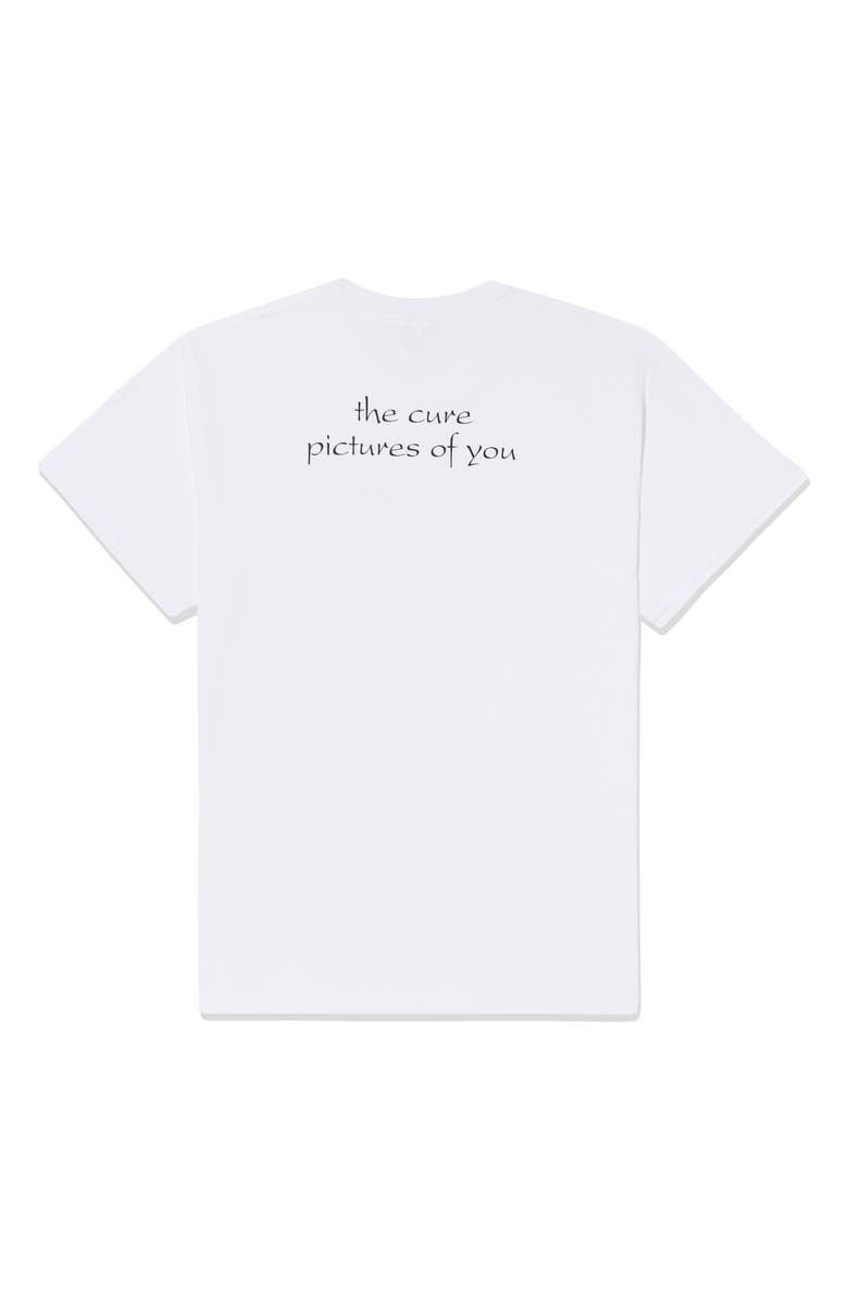 Noah x The Cure 'Picture of You' Cotton Graphic T-Shirt, Alternate, color, White