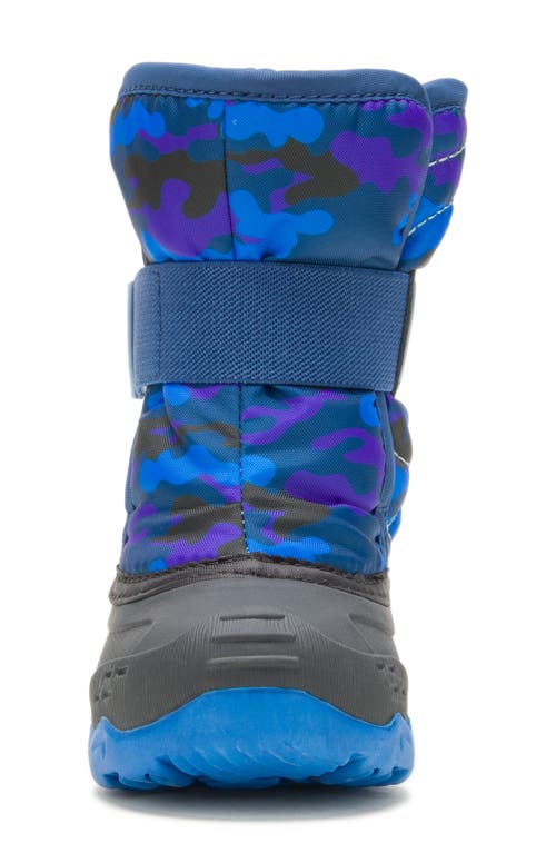 Kamik Kids' Snowbug 5 Waterproof Faux Fur Lined Boot In Blue/navy