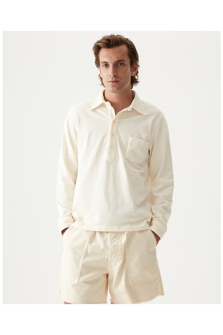 Colonel Cotton Bermuda shorts, Alternate, color, Ecru