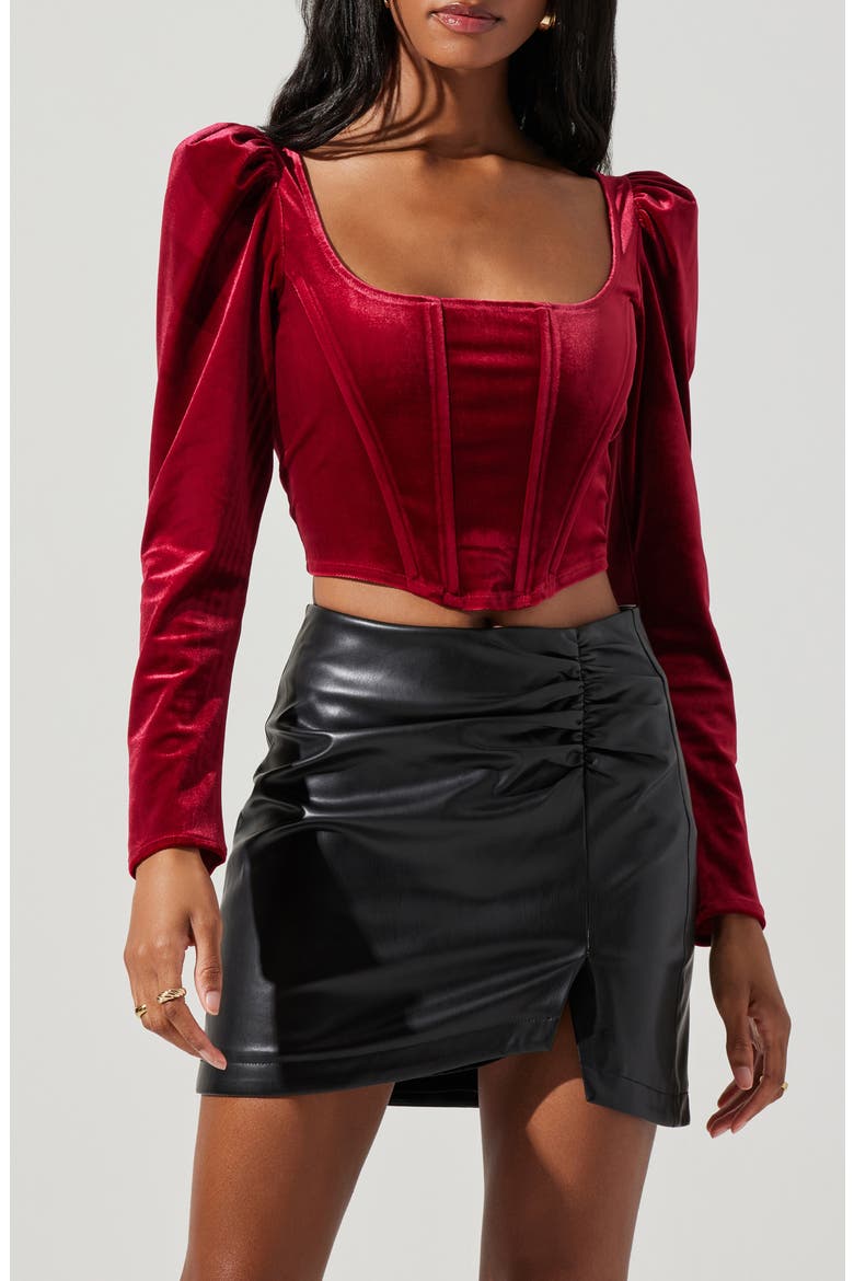 Ashbury Top, Main, color, CRIMSON RED