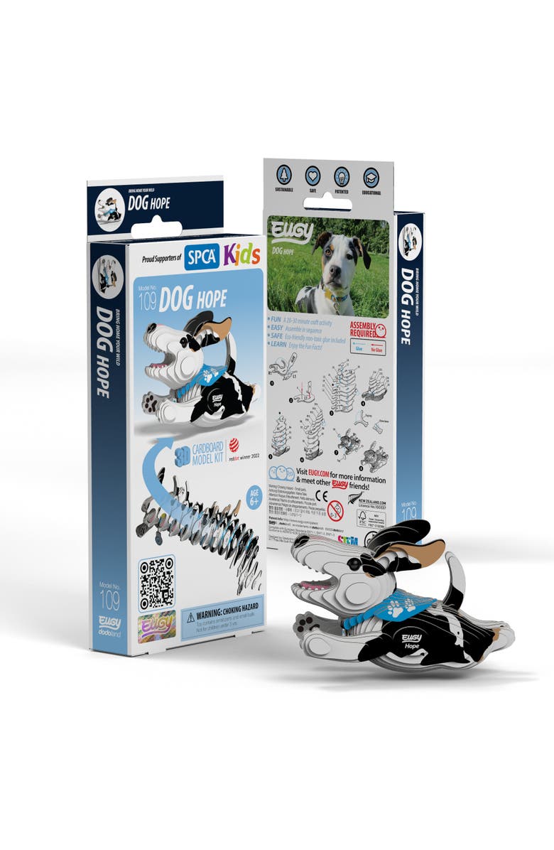Eugy Puzzles Dog Hope 3D Puzzle, Main, color, NO COLOR