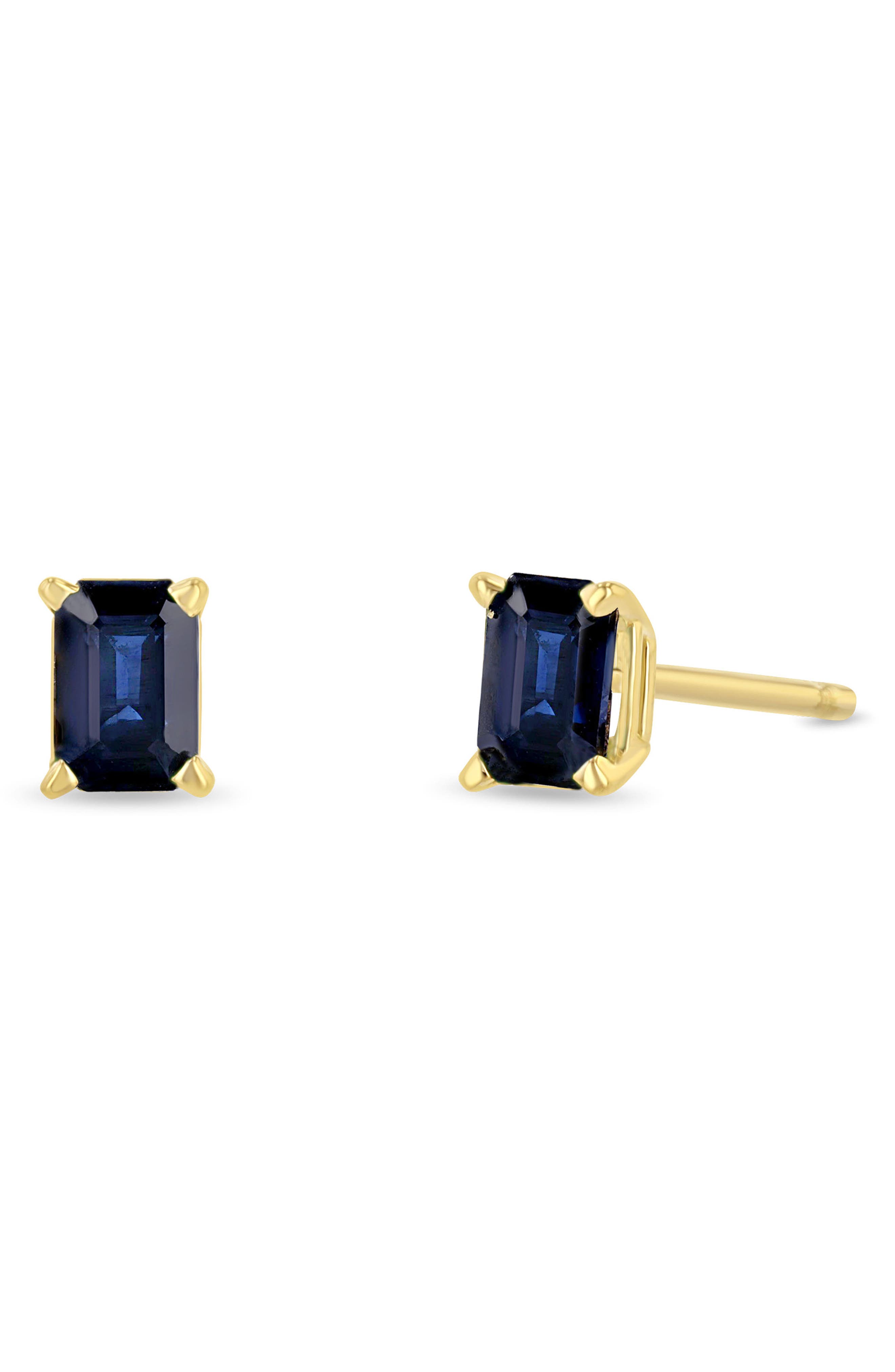 YELLOW GOLD/ BLUE SAPHIRE