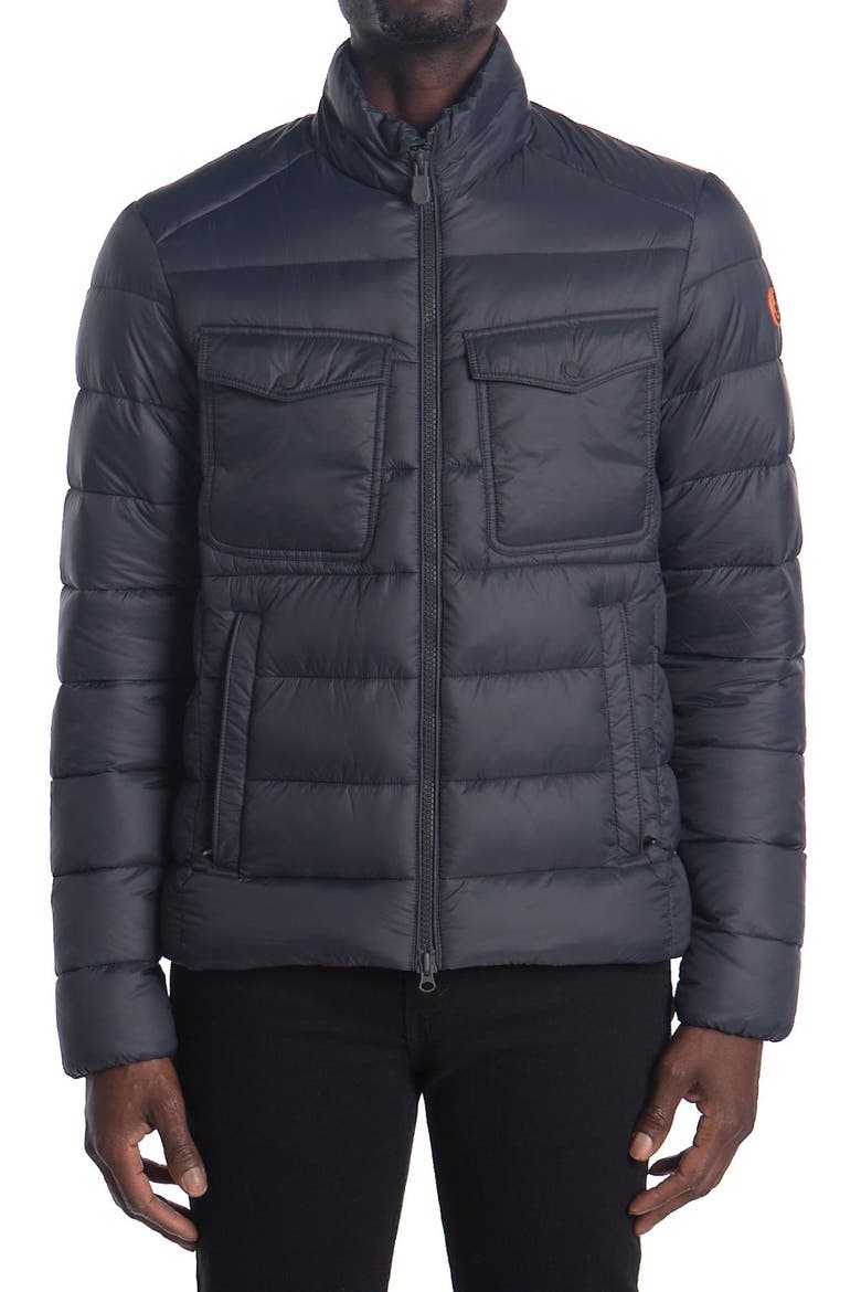 Quilted Puffer Jacket, Alternate, color, 1177 GREY