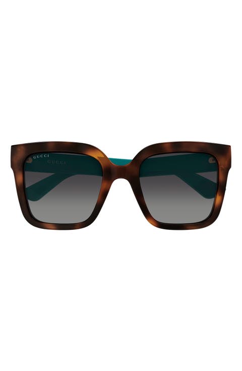 GG2190S 53mm Gradient Square Sunglasses