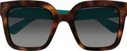 Gucci GG2190S 53mm Gradient Square Sunglasses