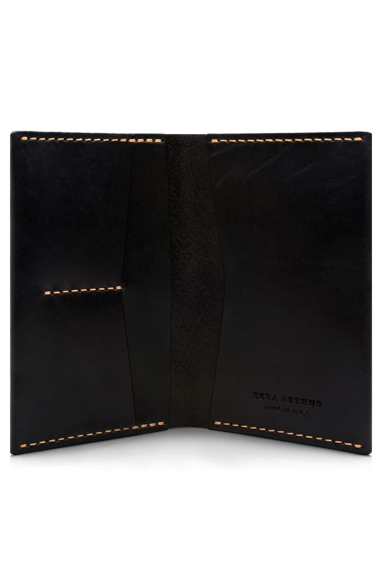 Ezra Arthur Leather Passport Wallet, Alternate, color, 