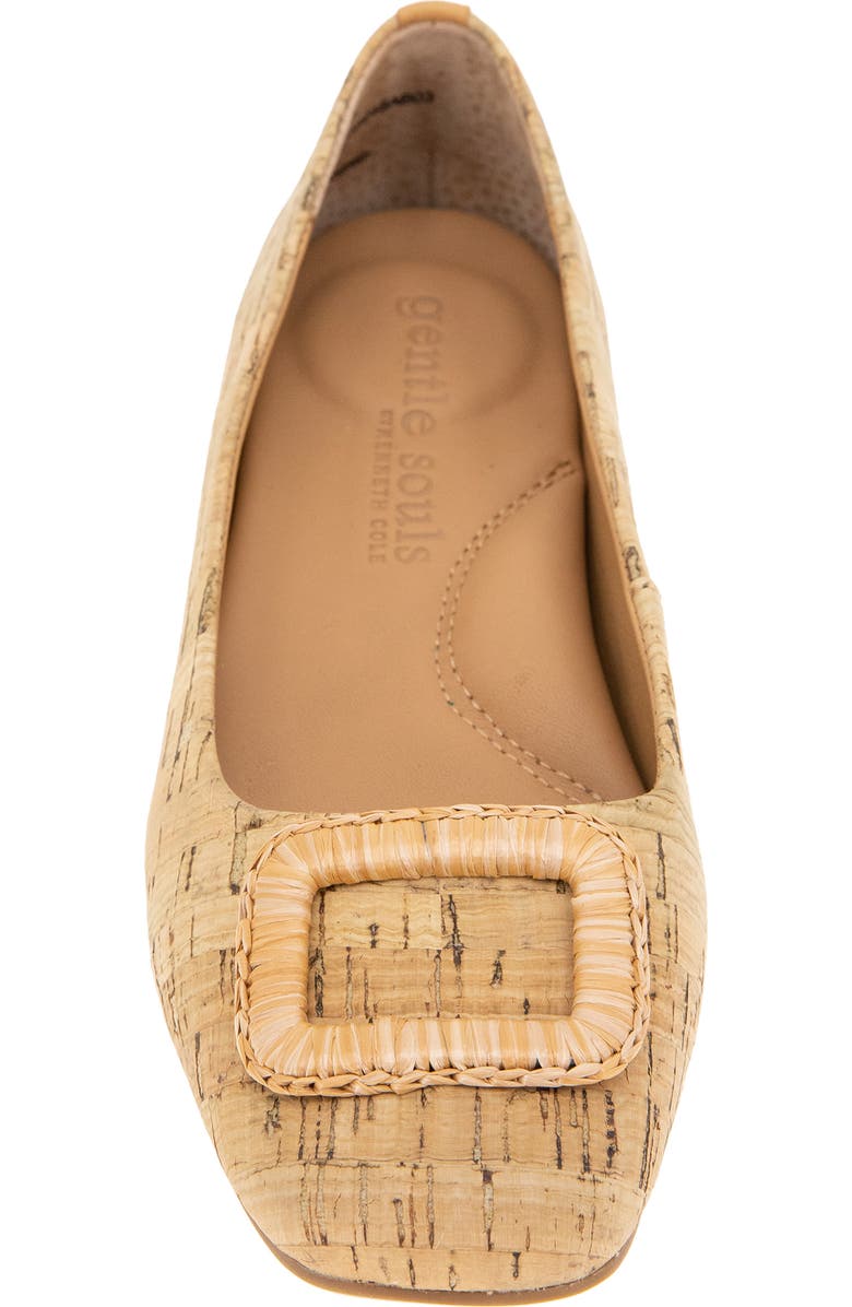 Gentle Souls Sailor Buckle Flat, Alternate, color, Natural Cork