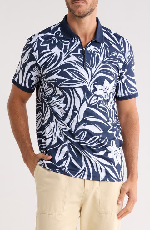 Cactus Floral Polo