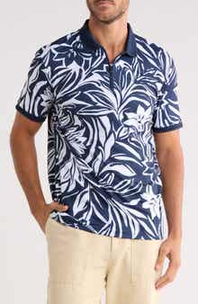 Cactus Man Cactus Floral Polo