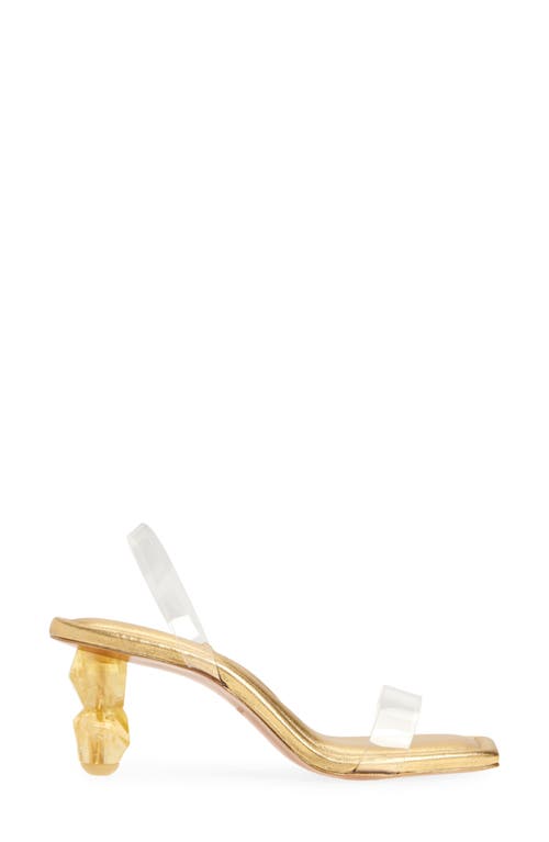 Shop Cult Gaia Gracie Sandal In Clear/gold