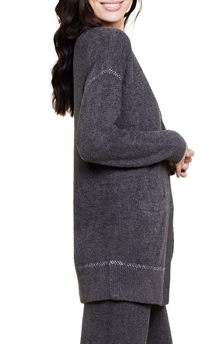Barefoot Dreams<sup>®</sup> CozyChic<sup>®</sup> Contrast Stitch Cardigan, Alternate, color,
