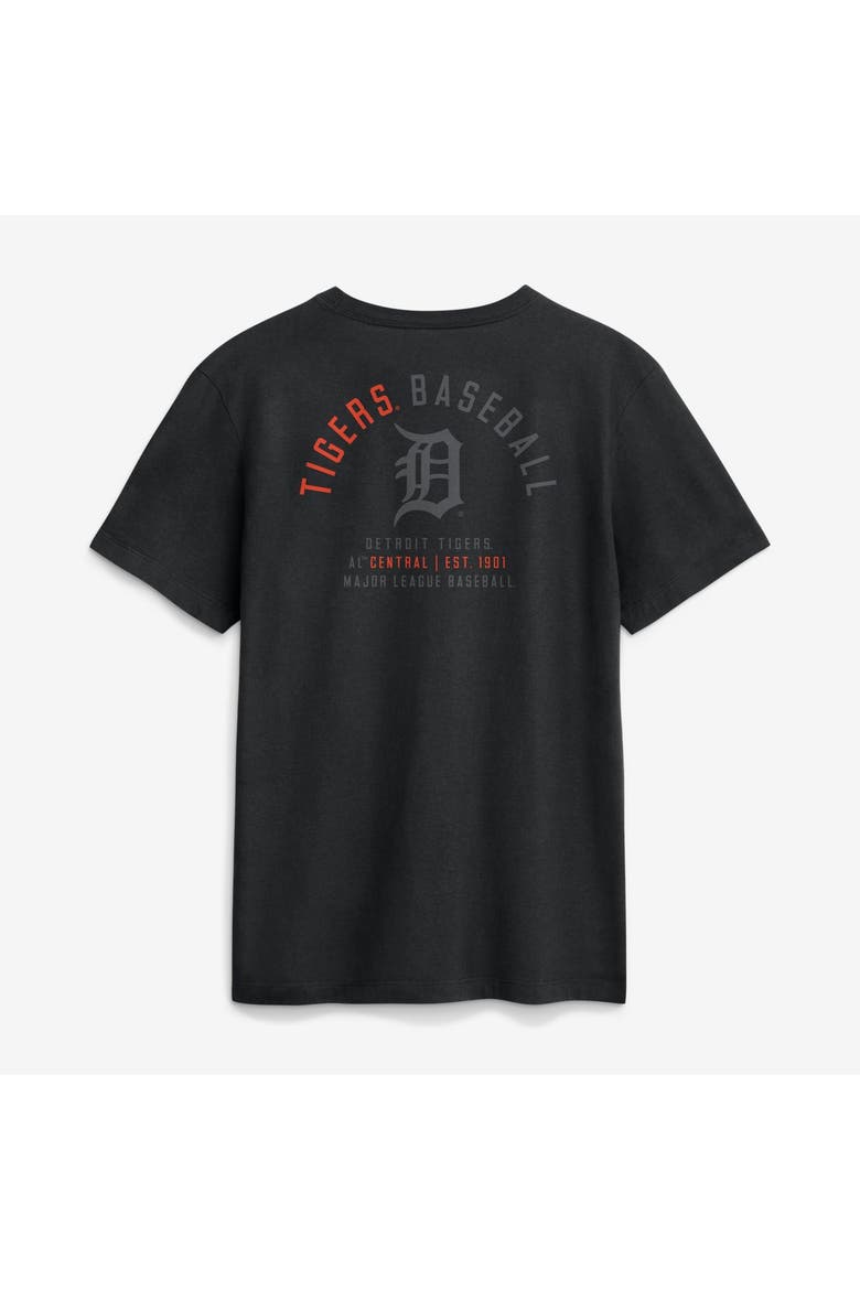 Men's Nike Black Detroit Tigers Split Logo T-Shirt, Alternate, color, Black