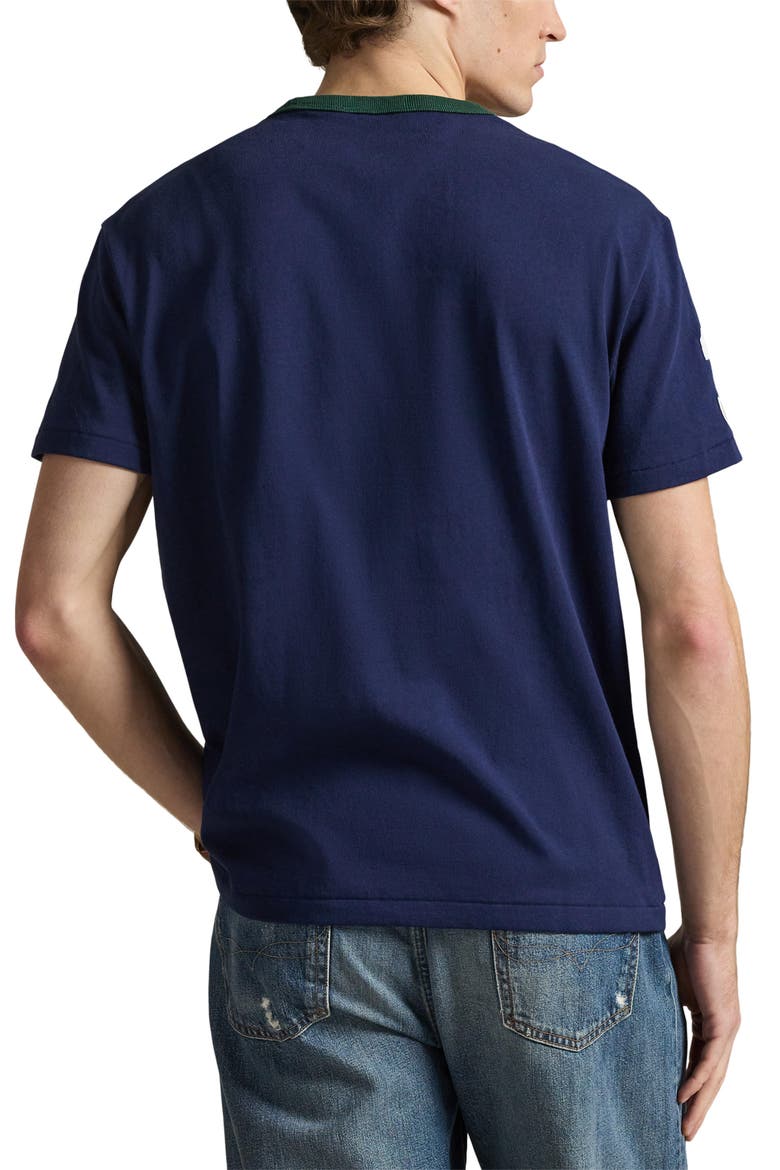 Heavyweight Jersey T-Shirt, Alternate, color, NEWPORT NAVY/ VINTAGE PINE