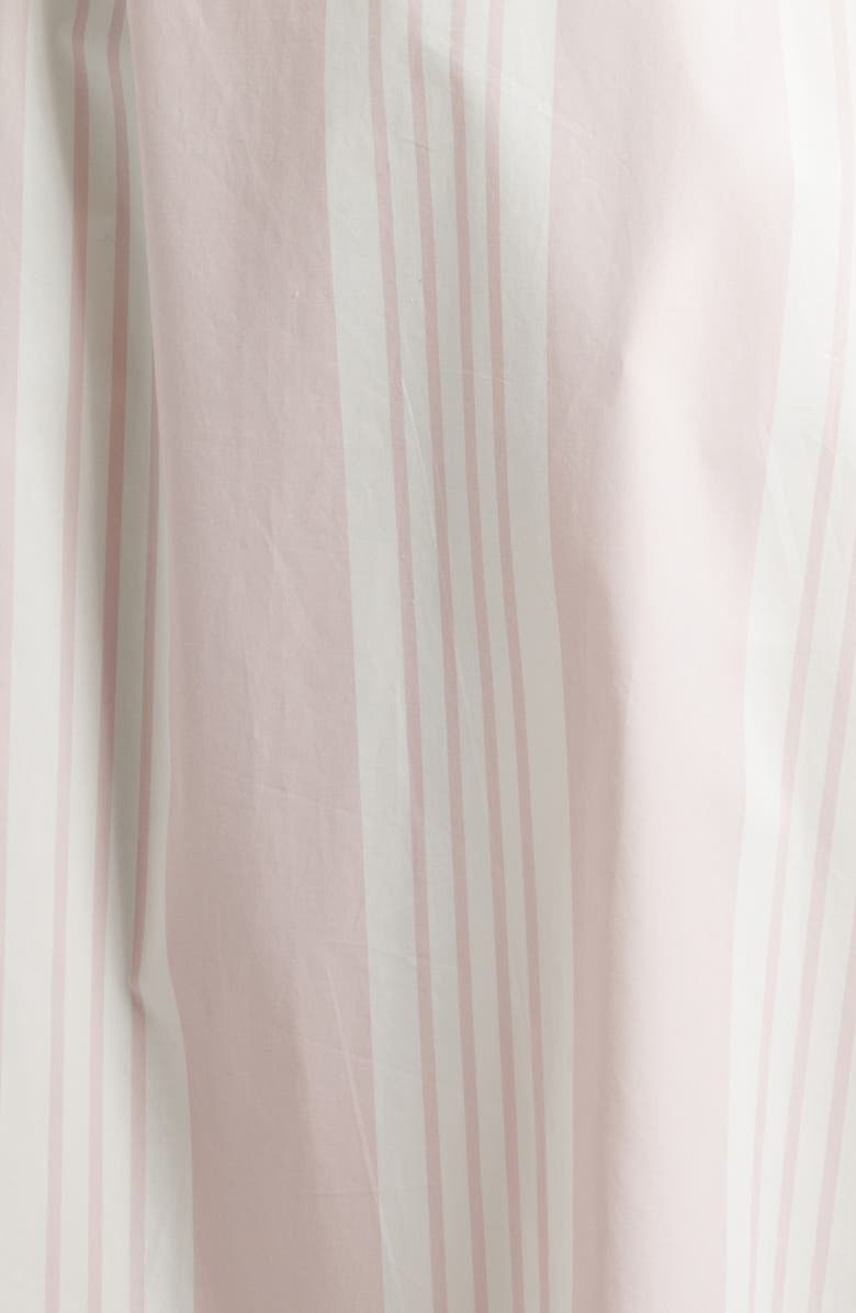 POSSE Rosie Stripe Cotton Strapless Dress, Alternate, color, Pink Stripe