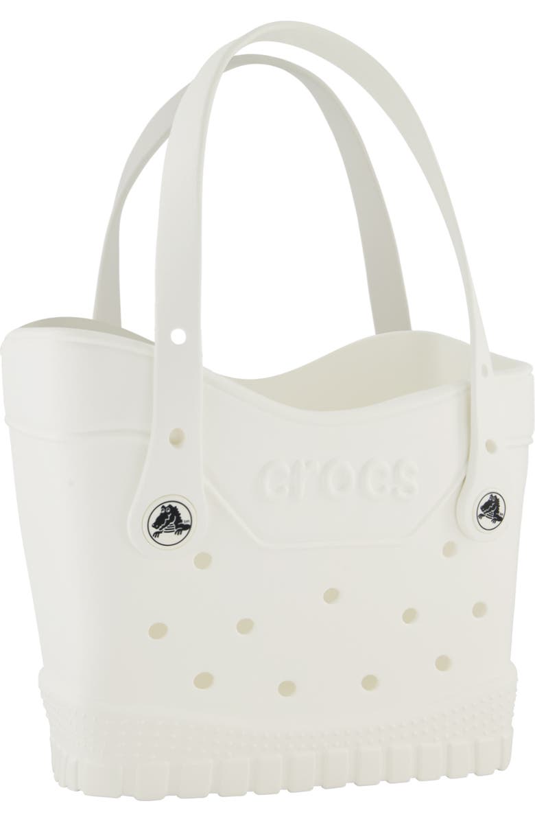 CROCS Small Classic Tote, Alternate, color, White