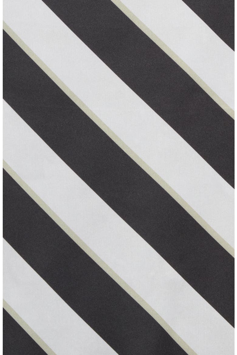 Bold Stripe Bandana, Main, color, BLACK WHITE
