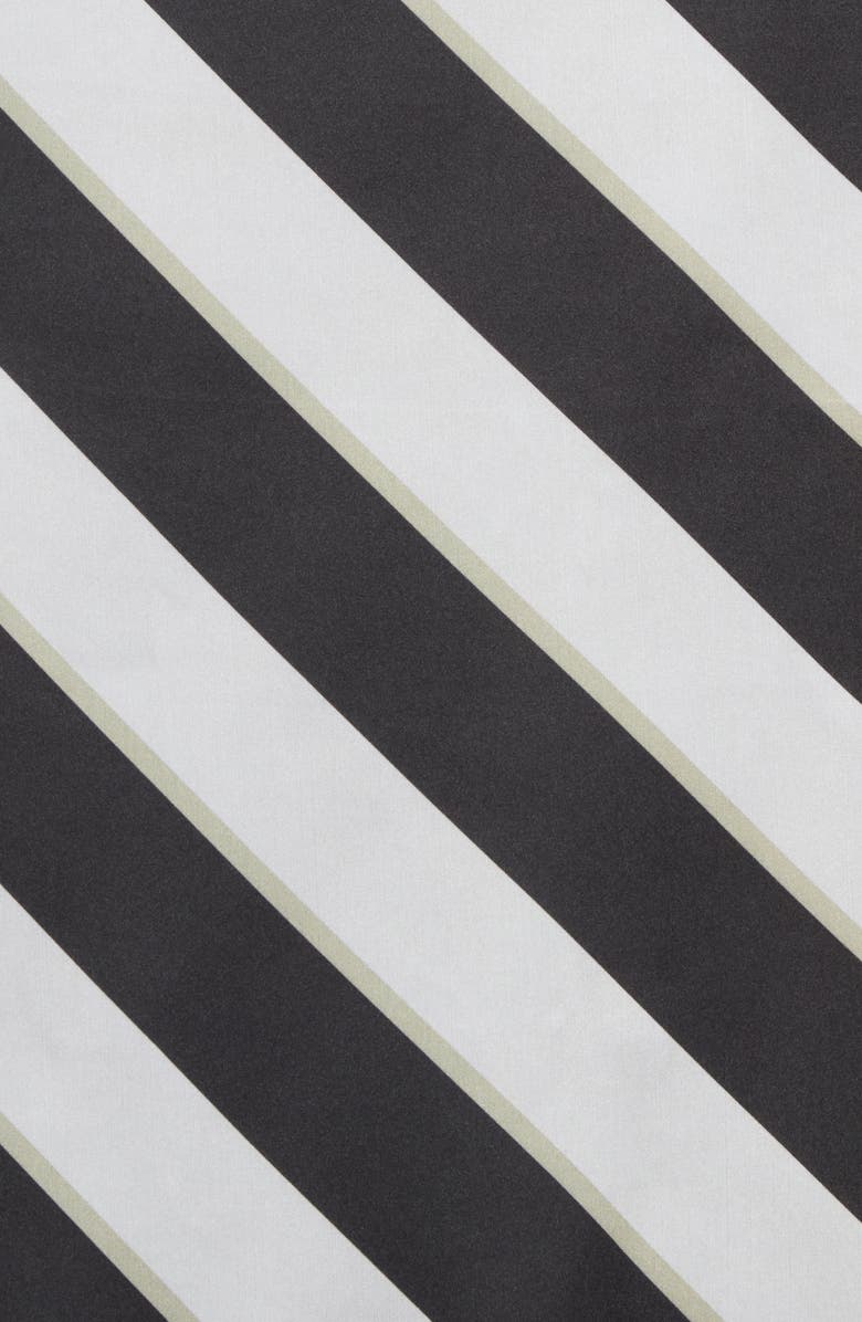 Vince Camuto Bold Stripe Bandana, Main, color, Black White