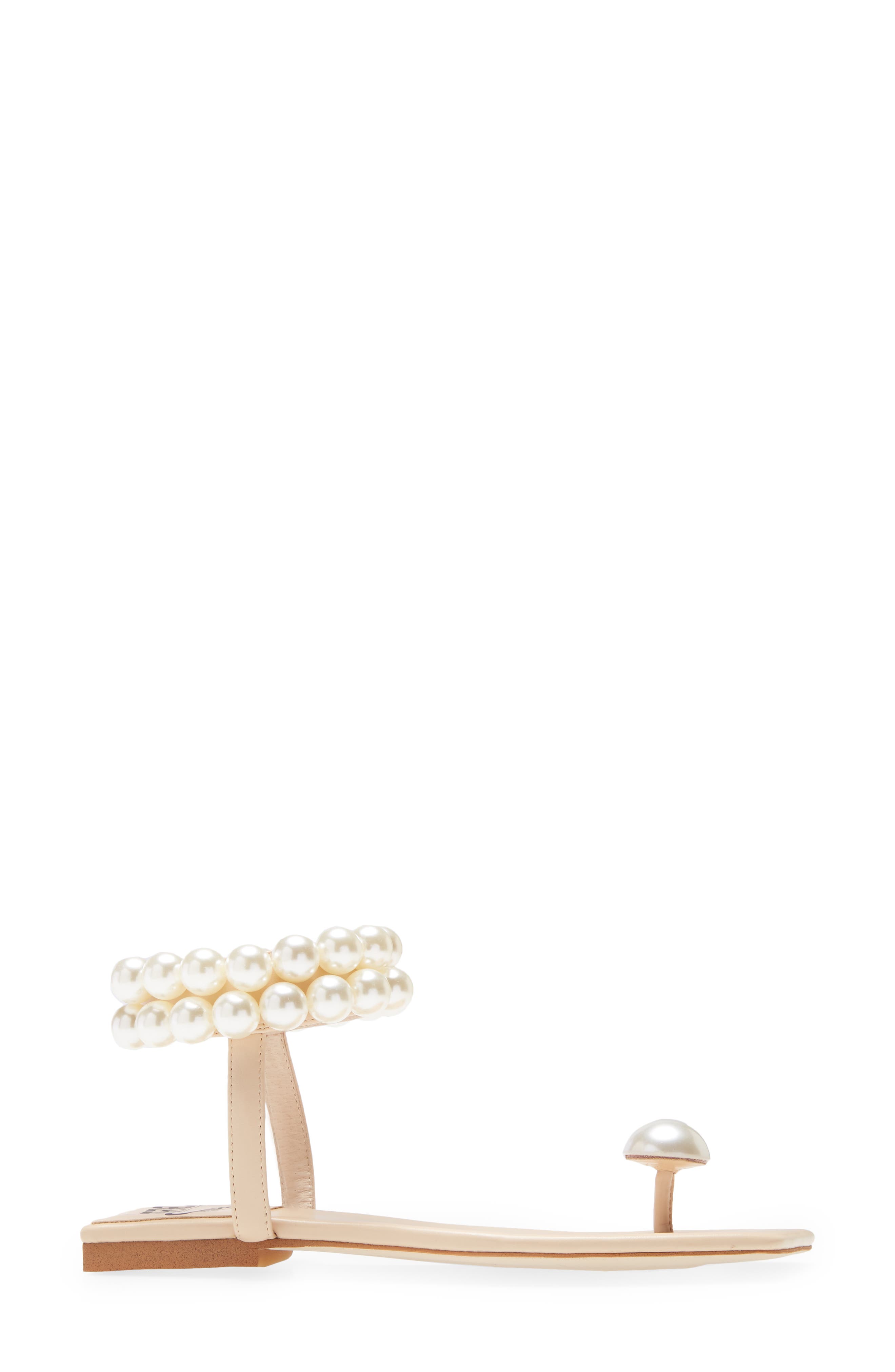 Chateau Embellished Ankle Strap Sandal, Alternate, color, NATURAL