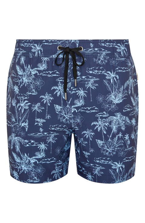 Stretch Volley Swim Trunks