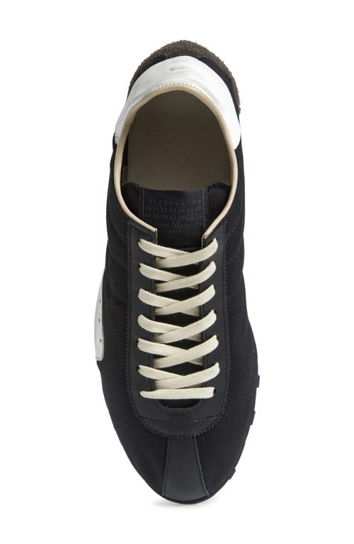 Maison Margiela Sprinters In Black/white/anthracite