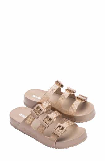 Melissa Cozy Stripes Platform Slide Sandal